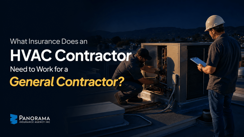 HVAC contractor servicing a rooftop unit while a general contractor reviews the work